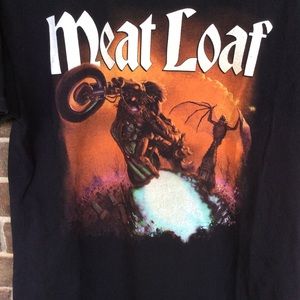 Meat Loaf Hair of the Dog Tour T-Shirt Tee Large